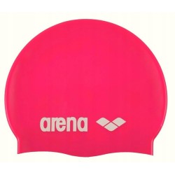 Outlet Czepek pływacki dla dorosłych Silikon Arena uniwersalny różowy