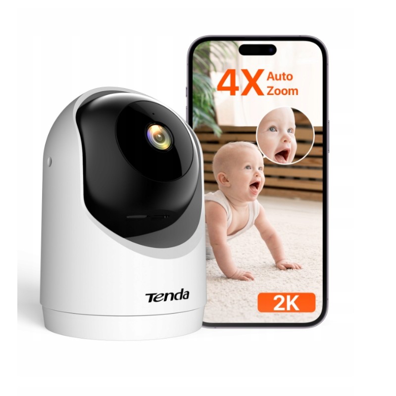 Outlet Wewnętrzna Kamera Monitorująca TENDA 2K CP3 V3.0 360° OPIS