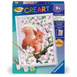 Outlet Obraz do malowania po liczbach dla dzieci Ravensburger Wiewiórka