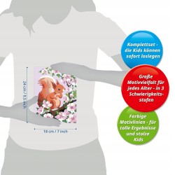 Outlet Obraz do malowania po liczbach dla dzieci Ravensburger Wiewiórka