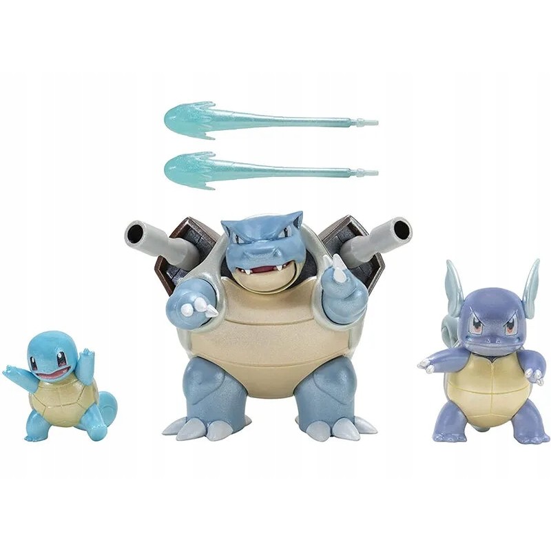 Outlet Zestaw Kolekcjonerski Pokemon Multi-Pack 3 Figurki Squirtle