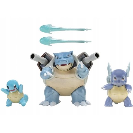 Outlet Zestaw Kolekcjonerski Pokemon Multi-Pack 3 Figurki Squirtle