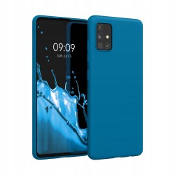 Outlet Kwmobile Etui do Samsung Galaxy A51 Miękkie Sylikonowe Niebieskie