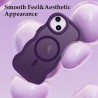 Outlet Etui magnetyczne przezroczysto-fioletowe do iPhone 15 Plus/14 Plus