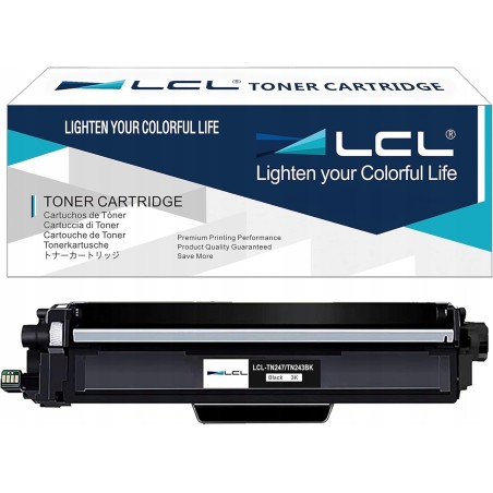 Toner LCL TN247BK do Brother kompatybilny 3000 stron czarny