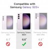 Outlet JETech Szkło Hartowane do Samsung Galaxy S23+ 5G, 6,6", 3 szt.