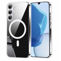 Outlet Etui silikonowe przezroczyste KK KENIK Magsafe do Samsung Galaxy S23