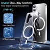 Outlet Etui silikonowe przezroczyste KK KENIK Magsafe do Samsung Galaxy S23
