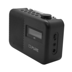 USZKODZONY Radio sieciowo-bateryjne DAB+ FM BT Pure Elan One 2 Czarny