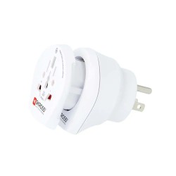 Outlet Adapter podróżny Skross 1.500204-E CO W do USA Biały