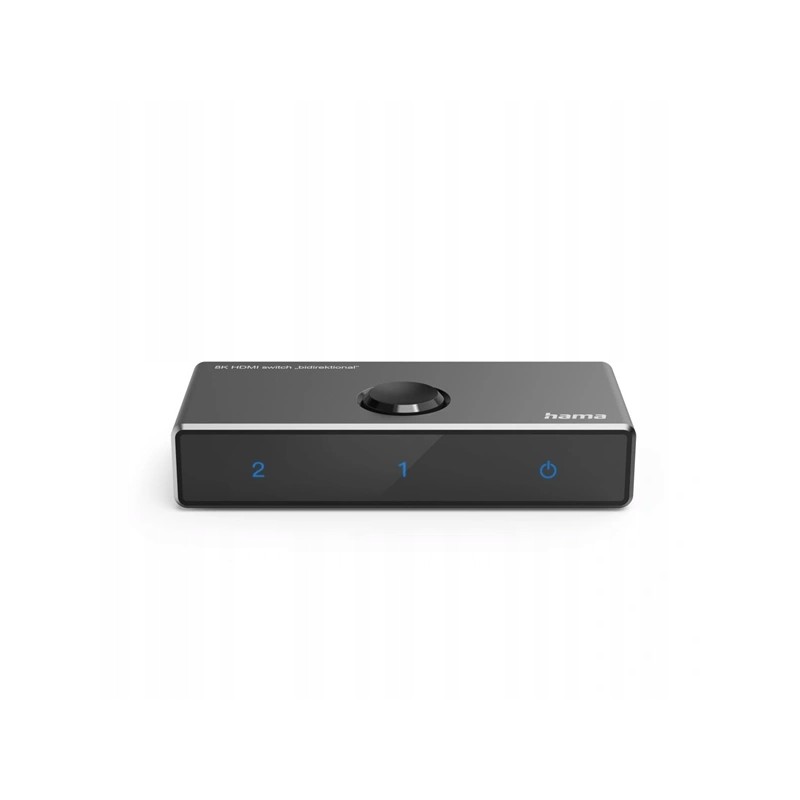 Outlet Hama Przełącznik HDMI 8K 2x1/1x2 dwukierunkowy do PC konsoli