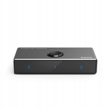 Outlet Hama Przełącznik HDMI 8K 2x1/1x2 dwukierunkowy do PC konsoli