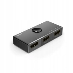 Outlet Hama Przełącznik HDMI 8K 2x1/1x2 dwukierunkowy do PC konsoli