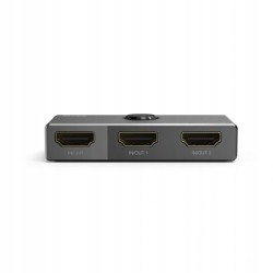 Outlet Hama Przełącznik HDMI 8K 2x1/1x2 dwukierunkowy do PC konsoli