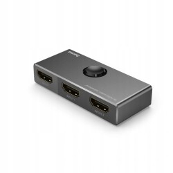 Outlet Hama Przełącznik HDMI 8K 2x1/1x2 dwukierunkowy do PC konsoli
