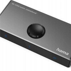 Outlet Hama Przełącznik HDMI 8K 2x1/1x2 dwukierunkowy do PC konsoli