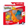 Outlet Zestaw Pokemon Battle Deluxe 2 Figurki Bitewne Pikachu i