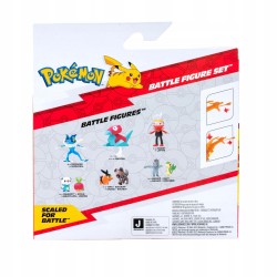 Outlet Zestaw Pokemon Battle Deluxe 2 Figurki Bitewne Pikachu i
