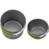 Outlet NILS CAMP menażka turystyczna 2 garnki 1 l aluminium anodowane