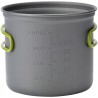 Outlet NILS CAMP menażka turystyczna 2 garnki 1 l aluminium anodowane