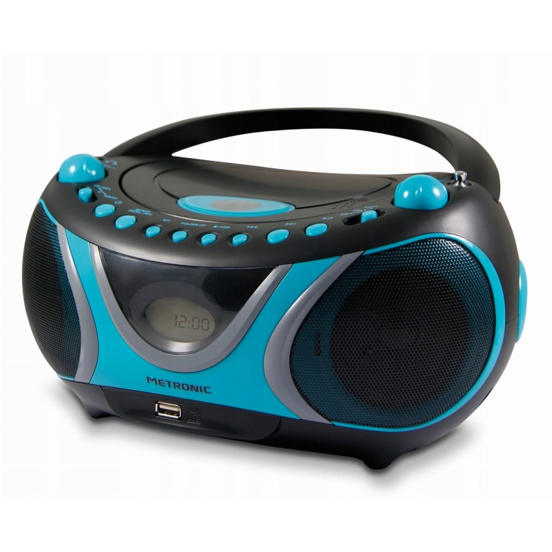 Outlet Radioodtwarzacz Metronic 477118 CD-MP3 2W przenośny system stereo