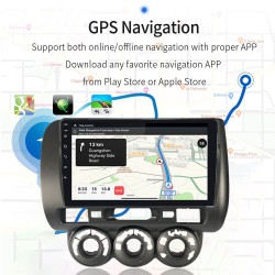 Outlet Radio samochodowe EZoneTronics Carplay Android 9" do Honda Fit/Jazz