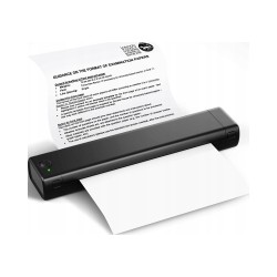 Outlet Przenośna termiczna drukarka Phomemo M08F bluetooth A4 OPIS