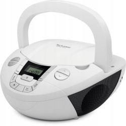 Outlet Radioodtwarzacz TechniSat Viola CD-1 Biały Bluetooth biały mobilny