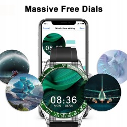 Outlet Smartwatch Findtime Bluetooth 1,34'' monitor zdrowia Android i iOS