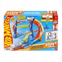 Outlet Zestaw Hot Wheels Tor Mistrzowski Skok na pętli + pojazd - JFH36