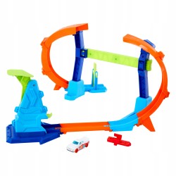 Outlet Zestaw Hot Wheels Tor Mistrzowski Skok na pętli + pojazd - JFH36