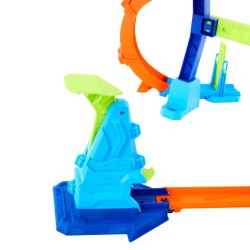 Outlet Zestaw Hot Wheels Tor Mistrzowski Skok na pętli + pojazd - JFH36