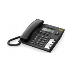 Outlet Telefon stacjonarny przewodowy Alcatel T56 czarny identyfikacja