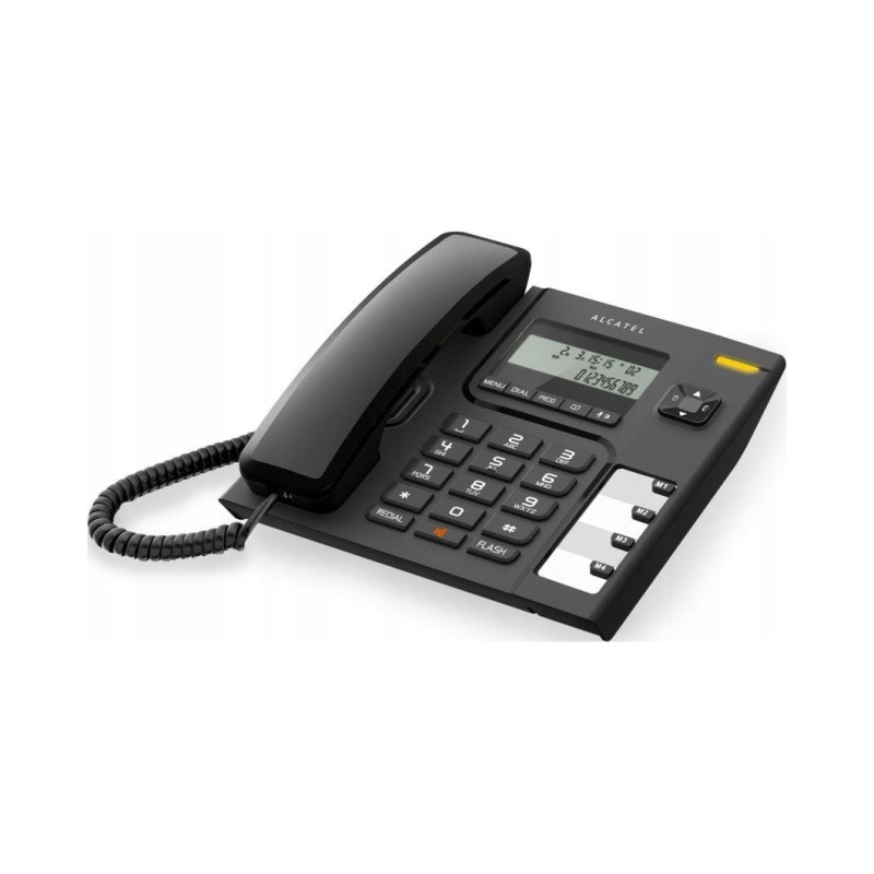 Outlet Telefon stacjonarny przewodowy Alcatel T56 czarny identyfikacja