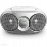 Outlet Radioodtwarzacz CD Philips AZ215S/12 CD AUX FM BOMBOX Srebrny