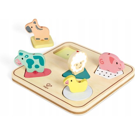 Outlet Hape Anna E8536B Zwierzątka Gospodarskie z Dźwiękami dla dzieci 2+