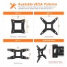 Outlet Uchwyt na telewizor Grifema GB1008-2 13-43" do 20kg VESA obrotowy