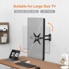 Outlet Uchwyt na telewizor Grifema GB1008-2 13-43" do 20kg VESA obrotowy