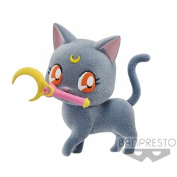 Outlet Figurka Anime Sailor Moon Luna Fluffy Puffy Bandai wysokość 7 cm