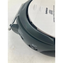 Outlet Radioodtwarzacz Lenco SCD-24 przenośny z odtwarzaczem CD i radiem FM