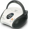 Outlet Radioodtwarzacz Lenco SCD-24 przenośny z odtwarzaczem CD i radiem FM