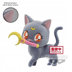 Outlet Figurka Anime Sailor Moon Luna Fluffy Puffy Bandai wysokość 7 cm