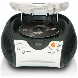 Outlet Radioodtwarzacz Lenco SCD-24 przenośny z odtwarzaczem CD i radiem FM