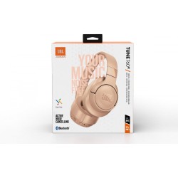 Outlet Słuchawki bezprzewodowe JBL Tune 760NC Nauszne Bluetooth 5.0 Rose