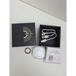 Outlet XSWCCJJ Smart Ring srebrny rozmiar 10 monitor zdrowia HRV IP68 5ATM