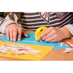 Outlet Ergonomiczny Wałek z klejem UHU Trwały 6,5 mm x 8,5 m Żółty