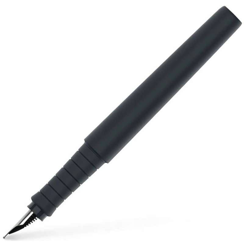 Outlet FABER-CASTELL Pióro wieczne szkolne na naboje Poly stalówka M CZARNE