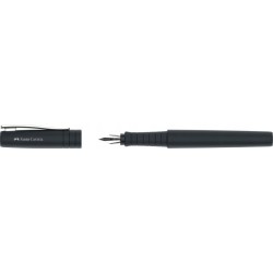 Outlet FABER-CASTELL Pióro wieczne szkolne na naboje Poly stalówka M CZARNE