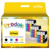 Outlet Prodoki 604 XL tusze do Epson Expression Home komplet 12 szt wydajne
