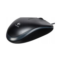 Outlet Mysz przewodowa Logitech B100 OEM optyczna USB 800 DPI 123 g Czarna